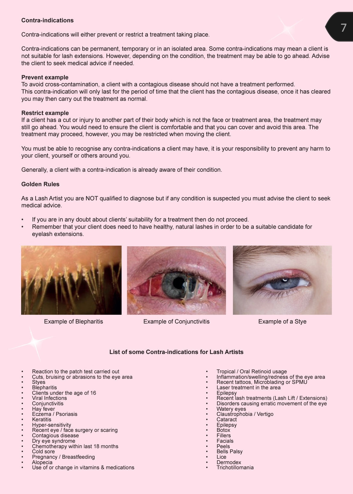 “The Lash Bible” Lash Training Manual